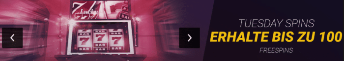 100 free spins
